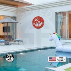 Speed Fabrication Most Popular Tropical Metal Sign