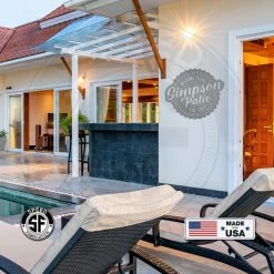 Speed Fabrication Outdoor Patio/Lawn Metal Signs Custom Family Patio Sign