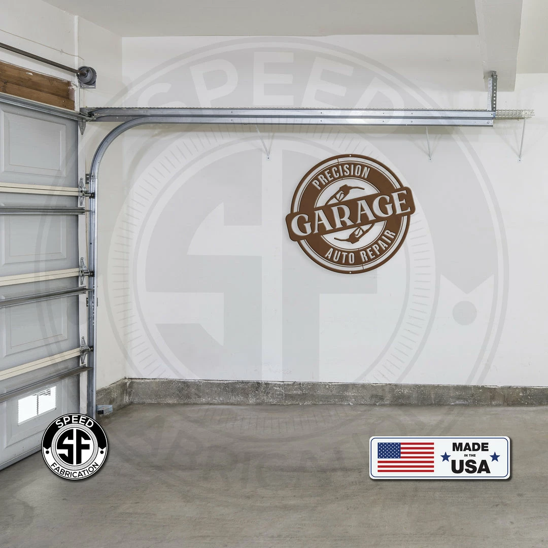 Speed Fabrication Personalized Garage Metal Sign-Muscle Car Sign-Garage Sign Garage Metal Signs