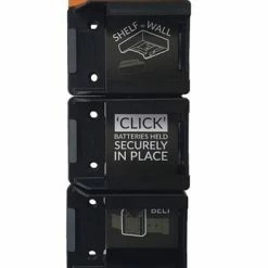 Speed Fabrication Tool Organization Stealth Mounts Porter Cable, Black & Decker, Stanley Fat Max 20V Battery Mounts