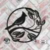 Speed Fabrication Decorative Cardinal Bird Garden Metal Sign Animal Metal Signs