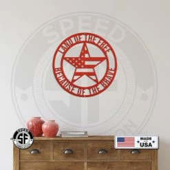 Speed Fabrication Patriotic Wall Art - Made In The USA
