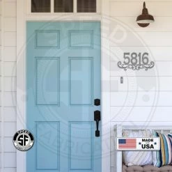 Speed Fabrication Most Popular Decorative House Address Sign