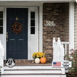 Speed Fabrication Most Popular Decorative House Address Sign