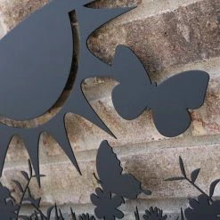 Speed Fabrication Outdoor Patio/Lawn Metal Signs Custom Flower Garden Metal Yard Stake Sign - Mother's Day Gift