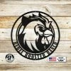 Speed Fabrication Farm Metal Signs Personalized Round Mean Chicken/Rooster Farm Metal Sign