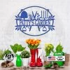 Speed Fabrication Personalized Garden Sign, Hanging Garden Sign