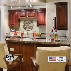 Speed Fabrication Palm Tree Drink Time Metal Sign Bar And Pub Custom Metal Signs