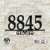 Speed Fabrication Custom Metal House Numbers - Metal Address Sign