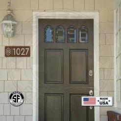 Speed Fabrication Address/House Number Metal Signs Custom House Numbers - Address