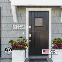 Speed Fabrication Address/House Number Metal Signs Custom House Number - Address