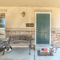 Speed Fabrication Address/House Number Metal Signs Custom House Number - Address