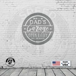 Speed Fabrication Garage Sign For Dad Garage Metal Signs