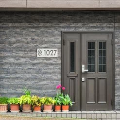 Speed Fabrication Address/House Number Metal Signs Custom House Numbers - Address