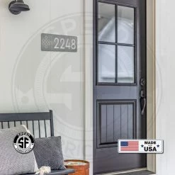 Speed Fabrication Address/House Number Metal Signs Custom House Number - Address
