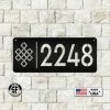 Speed Fabrication Address/House Number Metal Signs Custom House Number - Address