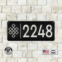 Speed Fabrication Address/House Number Metal Signs Custom House Number - Address