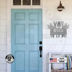 Speed Fabrication Custom Gardening House Numbers - Address Address/House Number Metal Signs