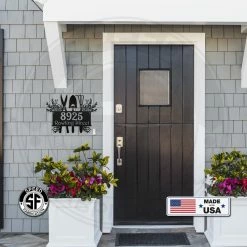 Speed Fabrication Custom Gardening House Numbers - Address Address/House Number Metal Signs