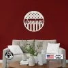 Speed Fabrication Patriotic Metal Signs Custom Patriotic Americana Circle Name Sign