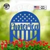 Speed Fabrication American Flag Metal Yard Stake