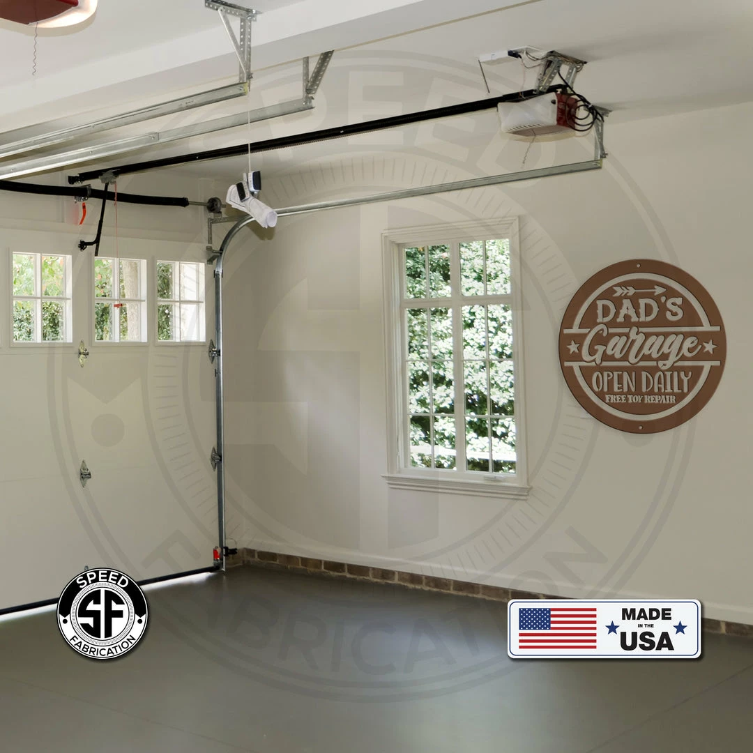 Speed Fabrication Garage Sign For Dad Garage Metal Signs