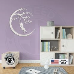 Speed Fabrication Child Swinging Sign-Metal Child On A Swing Sign