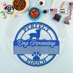 Speed Fabrication Custom Sign For Dog Grooming Business-Make It Your Own Wording