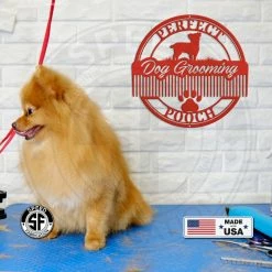 Speed Fabrication Custom Sign For Dog Grooming Business-Make It Your Own Wording