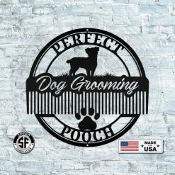 Speed Fabrication Custom Sign For Dog Grooming Business-Make It Your Own Wording