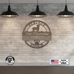 Speed Fabrication Custom Sign For Dog Grooming Business-Make It Your Own Wording