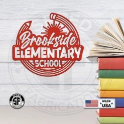 Speed Fabrication Business/Hobby Signs Custom School Name Metal Sign - Daycare Sign - Preschool Classroom Sign - Home Daycare Sign