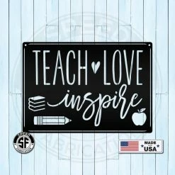 Speed Fabrication Sign For Teacher - Metal Classroom Sign - Gift For Teacher - Back To School Business/Hobby Signs