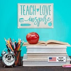 Speed Fabrication Sign For Teacher - Metal Classroom Sign - Gift For Teacher - Back To School Business/Hobby Signs