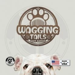 Speed Fabrication Custom Dog Grooming Sign, Pet Salon Sign, Custom Business Sign Business Indoor & Outdoor Metal Signs