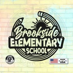 Speed Fabrication Business/Hobby Signs Custom School Name Metal Sign - Daycare Sign - Preschool Classroom Sign - Home Daycare Sign