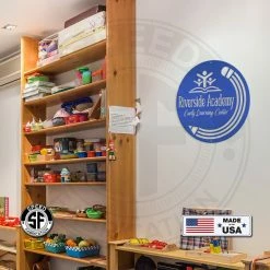 Speed Fabrication Custom Preschool Or School Metal Sign - Sign For School Or Business -Your Own Wording Or Logo