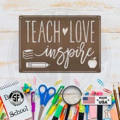 Speed Fabrication Sign For Teacher - Metal Classroom Sign - Gift For Teacher - Back To School Business/Hobby Signs