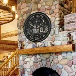 Speed Fabrication Custom Hunting Metal Sign - Your Own Wording Hunting & Fishing Metal Signs