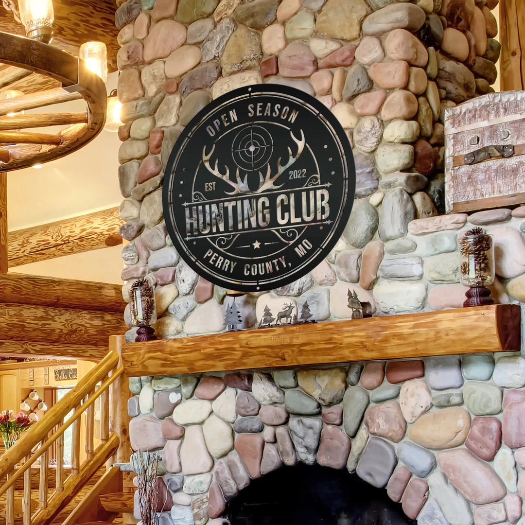 Speed Fabrication Custom Hunting Metal Sign - Your Own Wording Hunting & Fishing Metal Signs