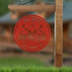 Speed Fabrication Custom Hunting Metal Sign - Your Own Wording Hunting & Fishing Metal Signs