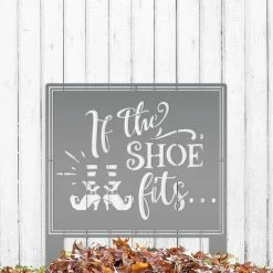 Speed Fabrication Halloween Metal Signs Funny Halloween Metal Yard Stake - Halloween Decor