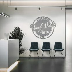 Speed Fabrication Personalized Sign - Make It Your Own Wording - Business Sign - Yard Sign Business Indoor & Outdoor Metal Signs