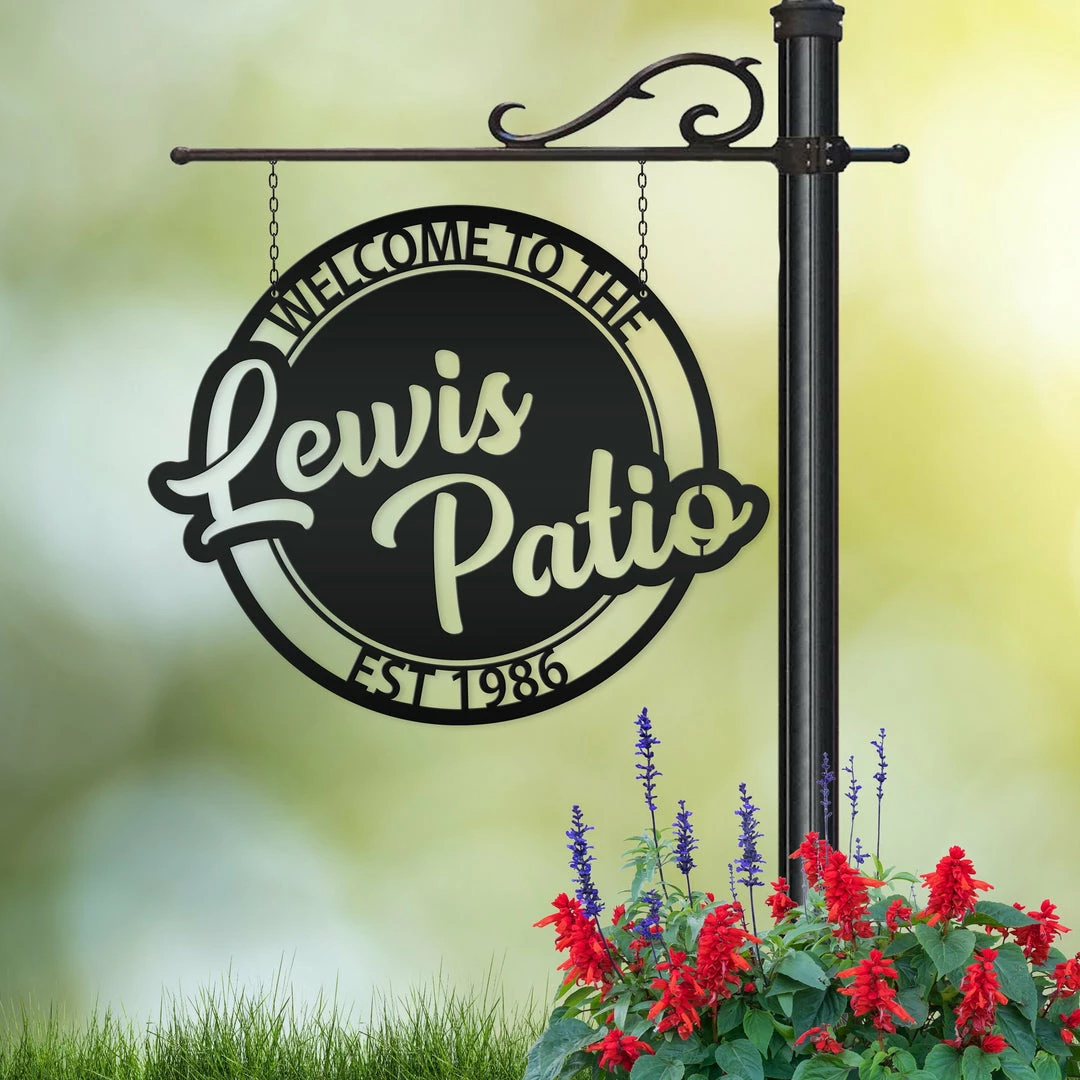 Speed Fabrication Most Popular Patio Sign