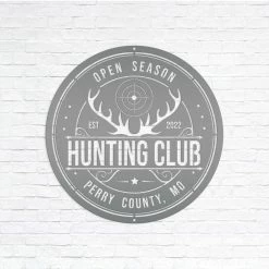 Speed Fabrication Custom Hunting Metal Sign - Your Own Wording Hunting & Fishing Metal Signs