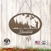 Speed Fabrication Personalized Duck Hunting Metal Sign Hunting & Fishing Metal Signs