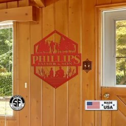 Speed Fabrication Custom Family Hunting Sign - Your Wording