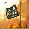 Speed Fabrication Halloween Metal Signs The Witch Is In Metal Sign - Halloween Decor