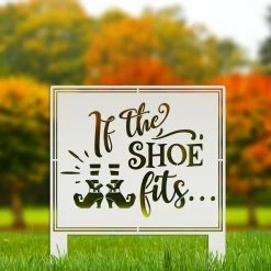 Speed Fabrication Halloween Metal Signs Funny Halloween Metal Yard Stake - Halloween Decor