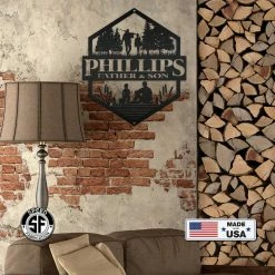 Speed Fabrication Custom Family Hunting Sign - Your Wording